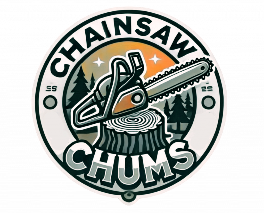 chainsaw chums logo